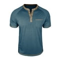 thumbnail image 3 of Cllios Mens T-shirts Casual Short Sleeve Tees Classic Fit Crew Neck Tops Basic Athletic Sport Color Block Shirts S-3XL, 3 of 7