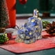 thumbnail image 5 of xihome Figura decorativa de gato tumbado, de resina, con grava de cristal. Ideal para decorar el hogar, el dormitorio o como regalo navideño., 5 of 7