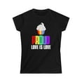 thumbnail image 3 of Proud LGBT TShirts Love is Love Shirt Equality LGBT Pride Womens T Shirts, 3 of 8