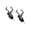 Black, variant on Yihuala 2 Piece Leak Pourer Deer Head Shape Wine Liquor Bottle Pour Spout for Home Entertainment and Gatherings