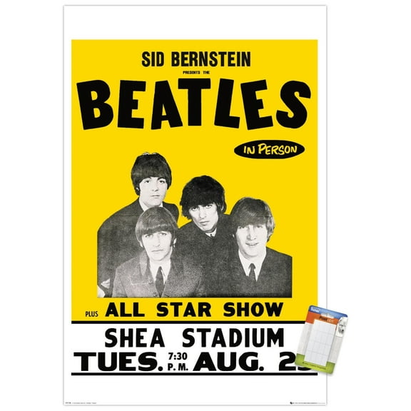 The Beatles - Shea Stadium Wall Poster, 22.375" x 34"