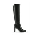 thumbnail image 3 of DREAM PAIRS Women's Knee High Boots, Round Toe Block High Heel Dress Boots with Side Zipper, 3 of 4