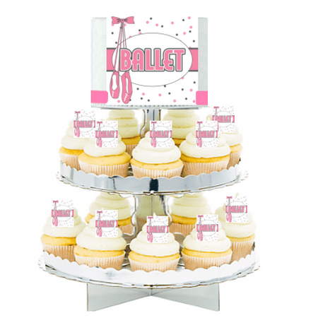 Ballet Ballerina Edible Photo Toppers Edible Cupcake