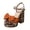 Brown, variant on Womens Platform Heels Leopard Print Peep Toe Bowknot Ankle Strap High Block Heeled Sandals Summer Dressy Pumps Shoes Brown Size 9