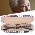 thumbnail image 4 of Gafas de lectura ANGGREK Presbiópicas Montura gris +100, 4 of 8