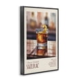 thumbnail image 2 of Stupell Industries Glam Sazerac on Reflective Surface Black Framed Giclee Art, 12 x 18, by Andreas Magnusson, 2 of 8