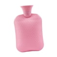 thumbnail image 3 of Vaveren Hot Water Bottle Water Pouch Convenient Water Filling Portable Hot Water Bag Pink, 3 of 8