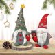 thumbnail image 2 of 2pcs Christmas Gnomes Plush Decorations, Handmade Swedish Tomte Xmas Gnomes Plush Ornaments, 2 of 5