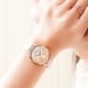 thumbnail image 4 of Reloj CURREN 9065 Elegante Exquisito Casual Negocios Cuarzo Mujer Sakura Flor En Relieve Ultra Delgado, 4 of 8