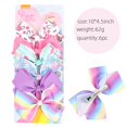 thumbnail image 1 of ncmama 6 piezas / juego 5quot; JOJO lazos para el cabello para niñas, pinzas para el cabello, pasadores para el cabello para niños, accesorios para el cabello de fiesta a la moda Dengxun unisex, 1 of 2