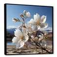 thumbnail image 2 of Designart "Blooming Dogwood Blossoms II" Dogwood Floater Framed Canvas Wall Art, 2 of 5