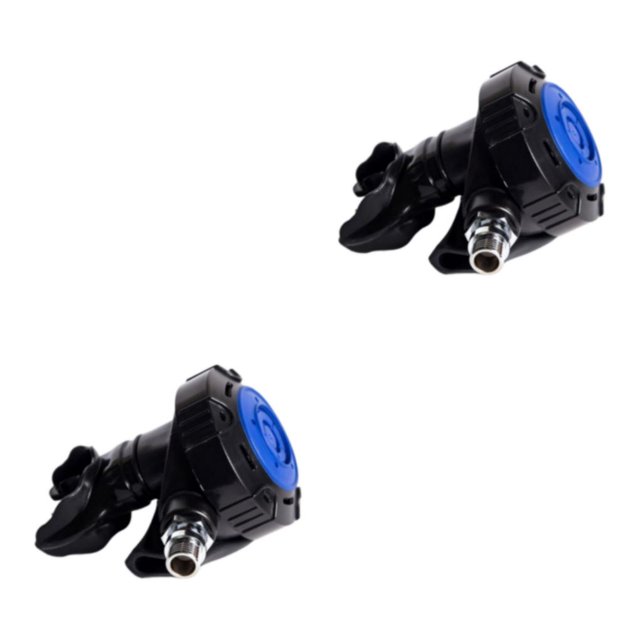 Yuarrent Diving Regulator Second Stage Pressure Valve Reducing Azul 2piezas