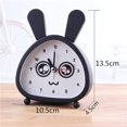 thumbnail image 3 of Despertador silencioso junto a la cama Reloj de escritorio de dibujos animados lindo para dormitorio de estudiantes oso de fresa Electrónica, 3 of 5