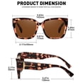 thumbnail image 3 of Oversized Polarized Fit-Over Sunglasses for Men and Women, UV400 Driving Shades, 3 of 6