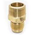 thumbnail image 3 of Thrifco 6948016 #48 3/8 Inch x 3/4 Inch Brass Flare MIP Adapter, 3 of 3