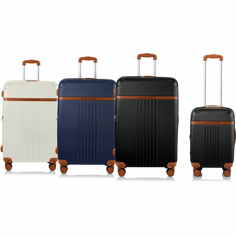CHAMPS Vintage Collection, 2-piece Hardside Luggage set, Navy