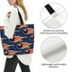thumbnail image 3 of Disketp Bowling Ball And Flame Bolsa Tote Estampada para Mujer, Bolso de Hombro y de Mano para Compras y Viajes, 3 of 8