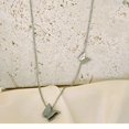 thumbnail image 2 of LAPRECIEUZ DE ARTHES JEWELRY White Gold Filled Stainless Steel Set of Butterfly Necklace and Earrings for Women 18", 2 of 8