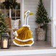 thumbnail image 6 of Qwtwty Christmas Porch Goose Clothes 23" Funny Porch Goose Costume for Yard Outdoor Patio Statue Christmas Holiday Decor, 6 of 9