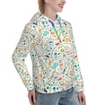 thumbnail image 2 of KLL Hand Drawn Cars Trucks Buses And Roads for Womens Pullover Hoodie with Pocket Hooded Long Sleeve Shirts Sweatshirt for Women-Large, 2 of 7