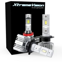 Xtremevision VX H1 LED Headlight Bulbs - 6500K Xenon White, 8000 Lumens, 16W LED