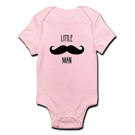 

CafePress - Little Man Body Suit - Baby Light Bodysuit