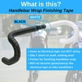 thumbnail image 2 of Domain Cycling Self-Fusing Silicone Handlebar Tape, 10 Ft Waterproof Grip Tape, Black, 2 of 5