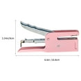 thumbnail image 3 of Stapler Metal Hand Professional Paper Household Co Worker Gifts Small Office Display Borders for Classrooms, 3 of 6