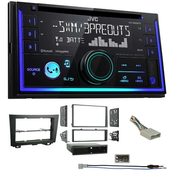 JVC Stereo CD Receiver w/Bluetooth/USB/iPhone/Sirius For 10-11 Honda CR-V