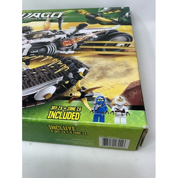 LEGO 9449 Ninjago Ultra Sonic Raider New Factory Sealed 622 pcs Ages 8 14 Walmart