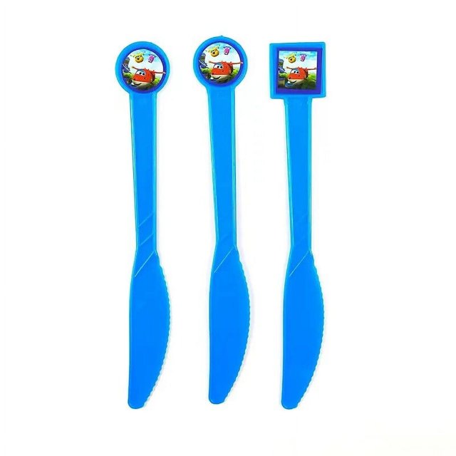 Superalas decoración de fiesta de cumpleaños para niño, plato desechable, película de aluminio Jett, globo, avión Jet de dibujos animados, suministros de baño para bebé