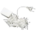 thumbnail image 5 of Morttic 33ft 100 LED Christmas String Lights Indoor Outdoor Waterproof, Warm White Christmas Lights Clear Wire, 8 Modes Twinkle Lights Plug in for Tree Room Bedroom Wedding Decorations (Warm White), 5 of 5