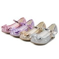 thumbnail image 5 of Godderr Kids Girls Princess Shoes Toddler Bow Dress Shoes Mary Jane Shoes, 5 of 5