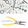 thumbnail image 3 of Snap 9in Handle Stainless Steel Curved Circlip Snap   Retaining Mechanical Tool TU-225HS, 3 of 8
