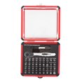 thumbnail image 1 of Juego de trinquetes y brocas Sunex 9726 de 38 piezas con funda de aluminio, 1 of 5