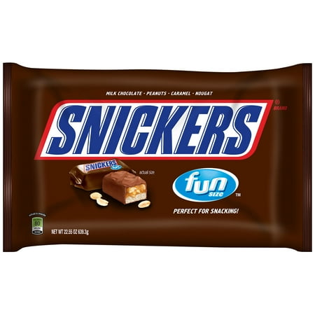 UPC 040000151463 product image for Snickers Original Chocolate Candy Bars Fun Size, 22.55 Oz. | upcitemdb.com