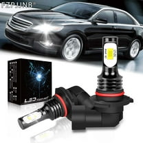 FZPJJNB 9005 HB3 9140 9145 White LED 6000K Automotive Bulb Fits Ford Taurus 2010-2012 2 Pack