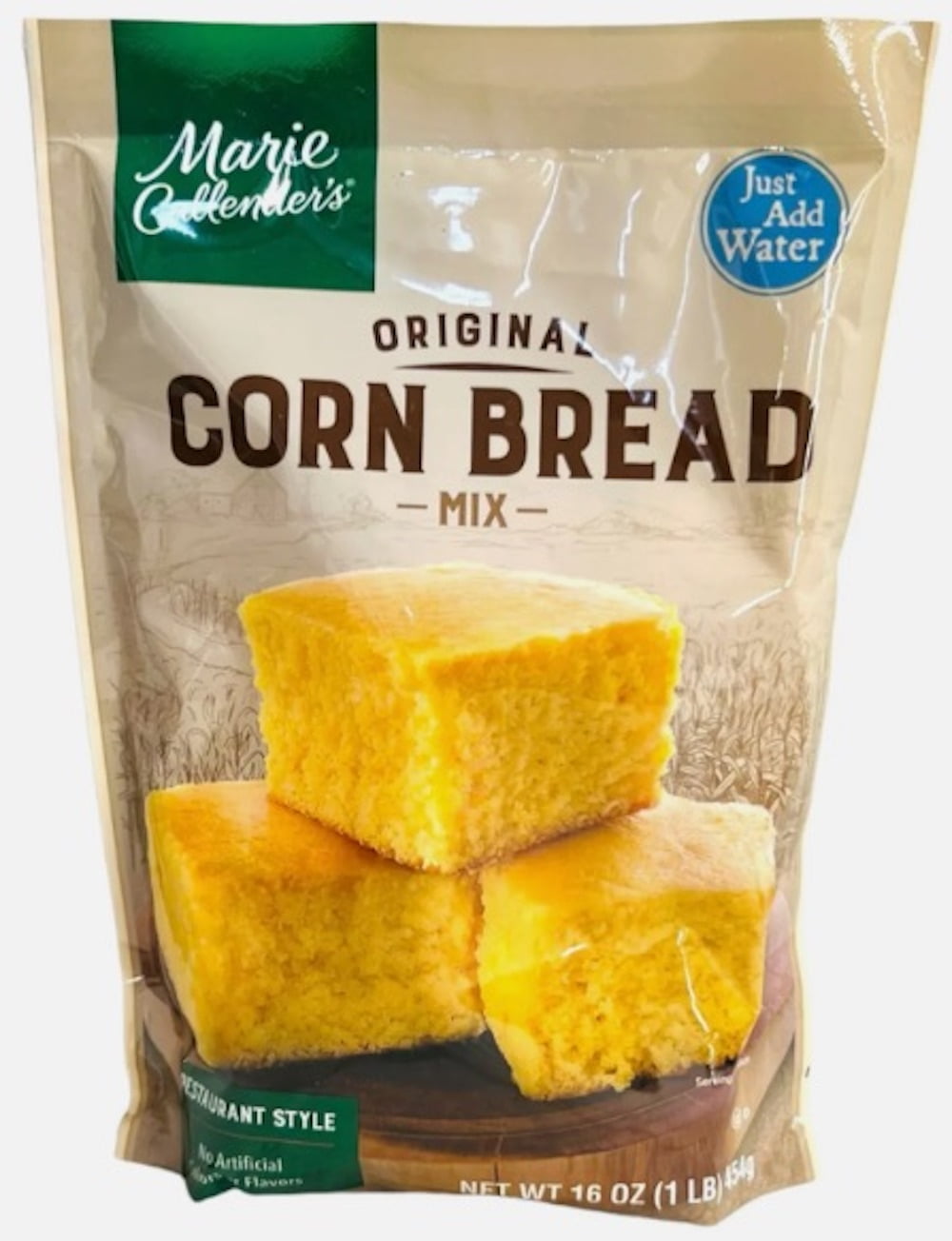 Marie Callender's Original Cornbread Mix - 16 Oz Pouches (Pack Of 12)