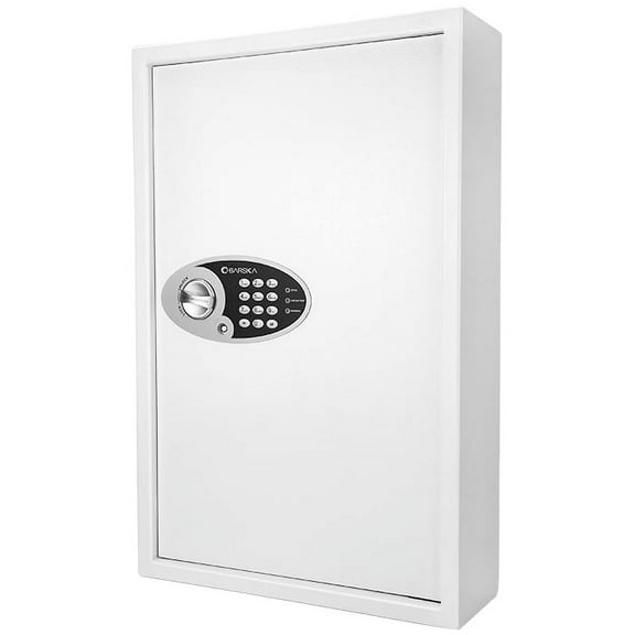 Barska Fire Resistant Electronic Lock Wall Safe White AX12660