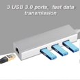 thumbnail image 3 of USB 3.0 HUB Type C to Ethernet RJ45 Gigabit LAN 3 Port Adapter, 3 of 4