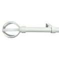 thumbnail image 4 of Achim Buono II Halo White Decorative Rod & Finial - Modern 48 in x 86 in, 4 of 6