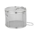 thumbnail image 1 of yuksok Réutilisable Thé Boule Infuser Épice Assaisonnement Passer Panier de Brassage 14x10cm, 1 of 6