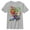 Athletic Heather, variant on Boy's Nintendo Mario Tough Guys Graphic Tee Red Large