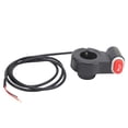 thumbnail image 1 of Interruptor de manillar de motocicleta, bocina, botón de arranque eléctrico Universal para manillar de 22mm/0,9 pulgadas, 1 of 5