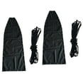 thumbnail image 1 of Black Replacement Seat Cloth for Textilene Hanging Swing Chair - 64x197x23CM, 1 of 4