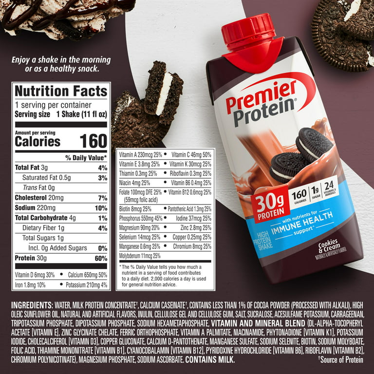 Protein Works - Vegan Wondershake | Vegan Protein Shake | Super Smooth,  Amazing Taste | 30 Servings | Cookies 'n' Cream