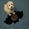 thumbnail image 5 of Halloween Pet Feeding Mat Placemat for Cats and Dogs - Durable Easy-to-Clean Dining Mat for Spooky Seasonal Mealtime, Non- Waterproof Bat Design - Black, 5 of 6