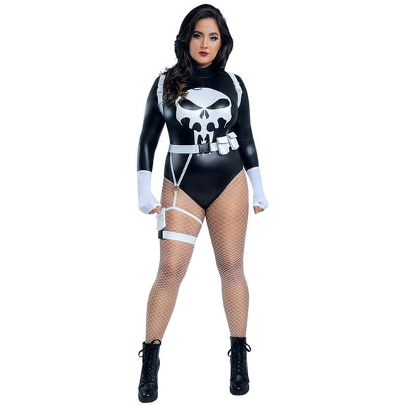 Women's Sexy Plus Size The Punishing One Costume