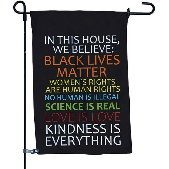 Kindness is Everything Garden Flag, Double-Sided Flag for Homes, Yards, and Gardens, 12 x 18 Inch