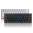thumbnail image 4 of Teclado mecánico Bluetooth 60% teclado teléfono móvil tableta computadora eje rojo té verde negro, 4 of 5